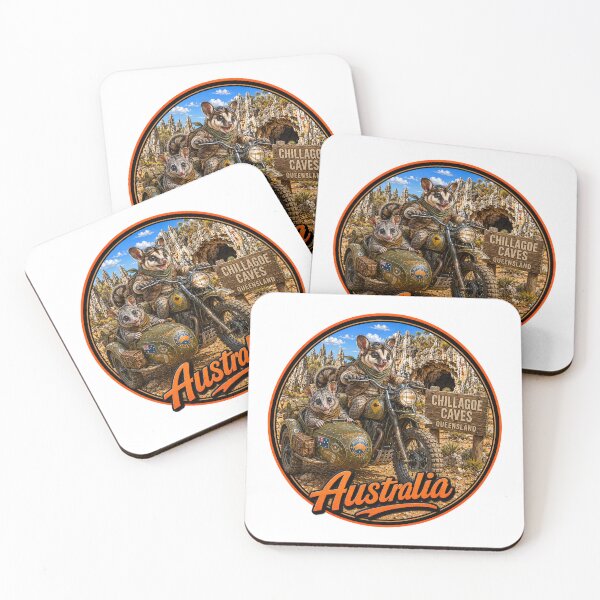 Item preview, Sidecar Friends Around Australia designed and sold by Holiday-Hunter.