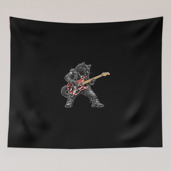 Item preview, GUITAR CAT #4783 designed and sold by lukas-lei-art.