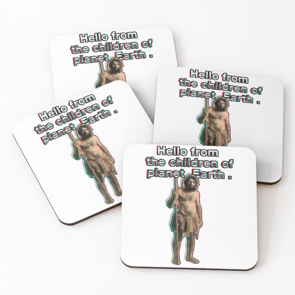 Item preview, ASYNC CAVEMAN CARDBOARD CUTOUT GREETING GLITCH (BACKROOMS LIVE ACTION HORROR MOVIE) designed and sold by Python Designs .