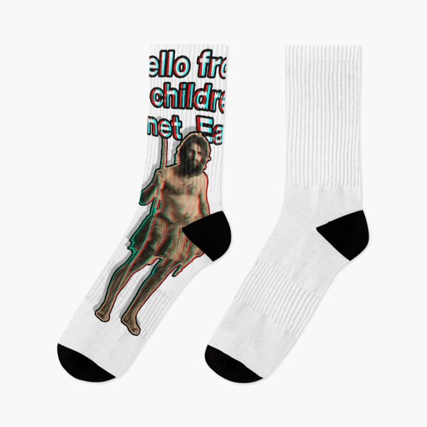 Item preview, ASYNC CAVEMAN CARDBOARD CUTOUT GREETING GLITCH (BACKROOMS LIVE ACTION HORROR MOVIE) designed and sold by Python Designs .