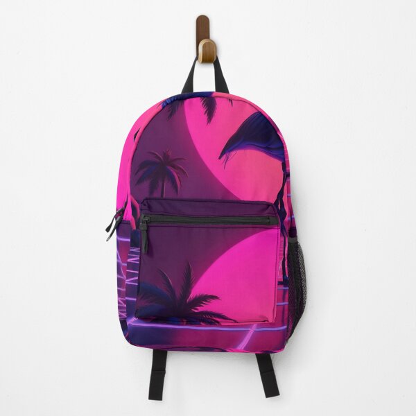 Item preview, Synthwave Flamingo Retro Sunset designed and sold by Luna-Flow.
