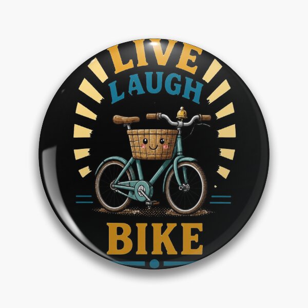 Item preview, Live Laugh Bike – Cycling Lifestyle Design designed and sold by Icareis-Studios.