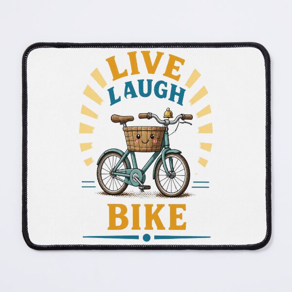 Item preview, Live Laugh Bike – Cycling Lifestyle Design designed and sold by Icareis-Studios.