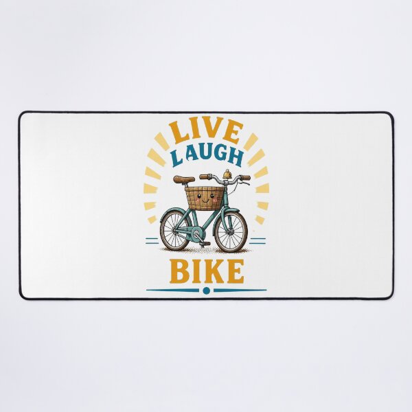 Item preview, Live Laugh Bike – Cycling Lifestyle Design designed and sold by Icareis-Studios.
