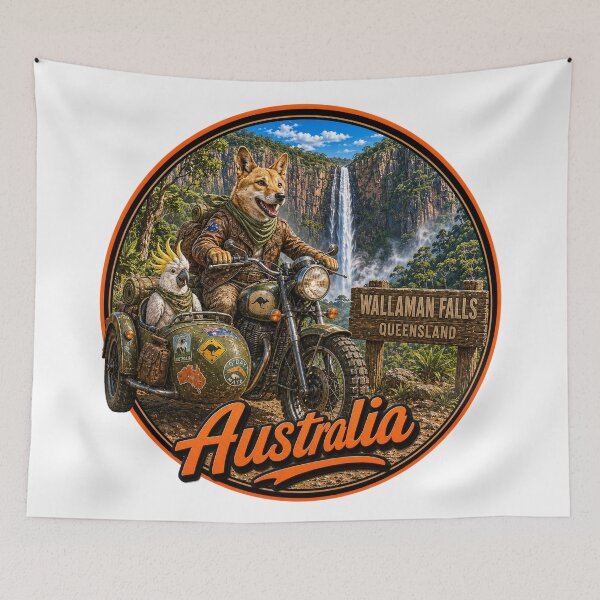 Item preview, Travelling Australia with Sidecar Friends designed and sold by Holiday-Hunter.