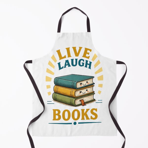 Item preview, Live Laugh Books – Reading Lover Design designed and sold by Icareis-Studios.