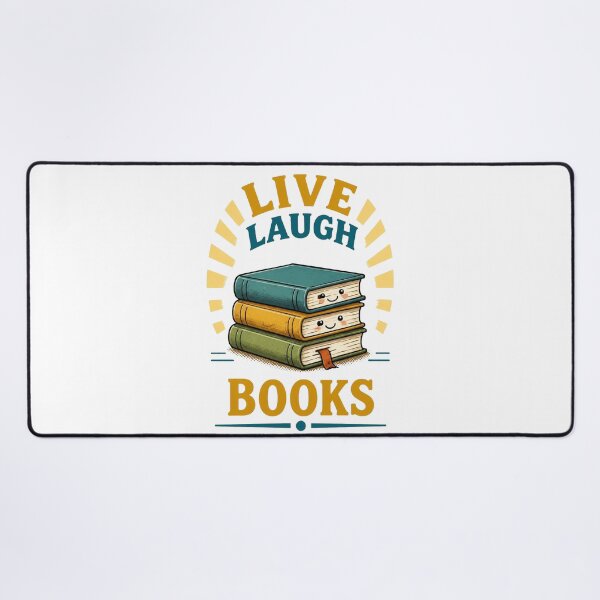 Item preview, Live Laugh Books – Reading Lover Design designed and sold by Icareis-Studios.