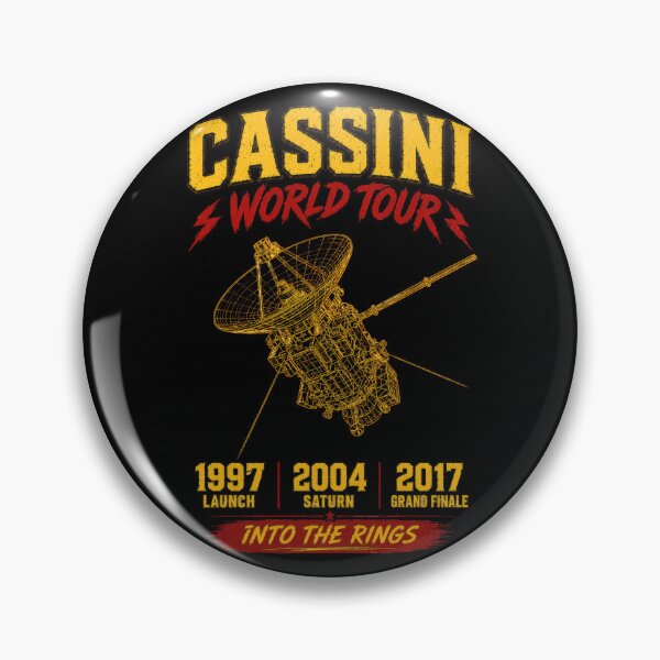 Item preview, Cassini World Tour Saturn Mission Parody designed and sold by Retr0Tshirts.