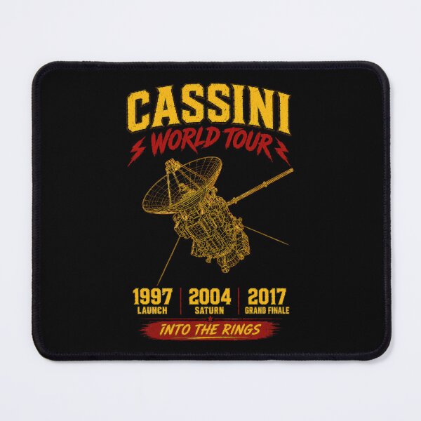 Item preview, Cassini World Tour Saturn Mission Parody designed and sold by Retr0Tshirts.