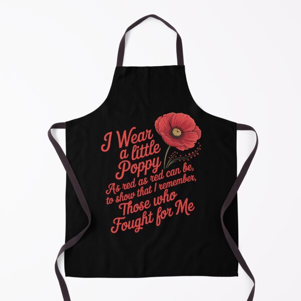 Item preview, Veterans Day I Wear Red Poppy Flower Remember American USA designed and sold by sailorjessiArt.