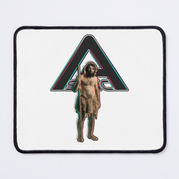 Item preview, ASYNC CAVEMAN CARDBOARD CUTOUT LOGO GLITCH (BACKROOMS LIVE ACTION HORROR MOVIE) designed and sold by Python Designs .