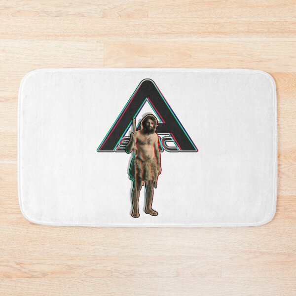 Item preview, ASYNC CAVEMAN CARDBOARD CUTOUT LOGO GLITCH (BACKROOMS LIVE ACTION HORROR MOVIE) designed and sold by Python Designs .