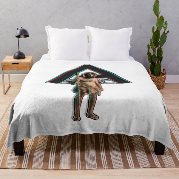 Item preview, ASYNC CAVEMAN CARDBOARD CUTOUT LOGO GLITCH (BACKROOMS LIVE ACTION HORROR MOVIE) designed and sold by Python Designs .