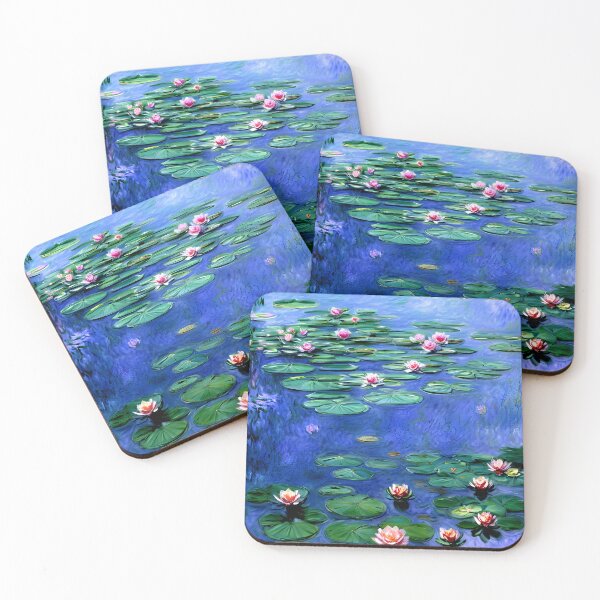 Item preview, Water Lilies, Red designed and sold by artdesignsnow.