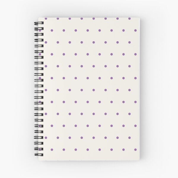 Item preview, Cream and Purple micro dots designed and sold by pattern-archive.