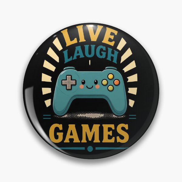 Item preview,  Live Laugh Games – Gamer Lifestyle Design designed and sold by Icareis-Studios.