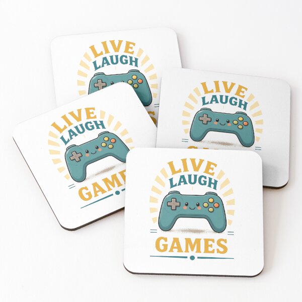 Item preview,  Live Laugh Games – Gamer Lifestyle Design designed and sold by Icareis-Studios.