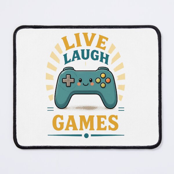 Item preview,  Live Laugh Games – Gamer Lifestyle Design designed and sold by Icareis-Studios.