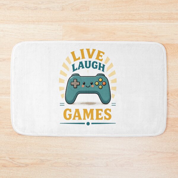 Item preview,  Live Laugh Games – Gamer Lifestyle Design designed and sold by Icareis-Studios.