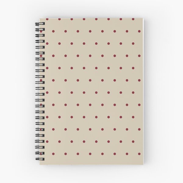 Item preview, Beige and Red micro dots designed and sold by pattern-archive.