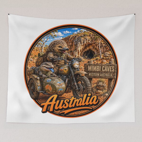 Item preview, Sidecar Buddies Explore Australia designed and sold by Holiday-Hunter.