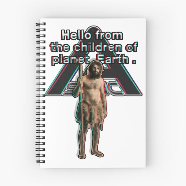 Item preview, ASYNC CAVEMAN CARDBOARD CUTOUT LOGO GREETING GLITCH (BACKROOMS LIVE ACTION HORROR MOVIE) designed and sold by Python Designs .