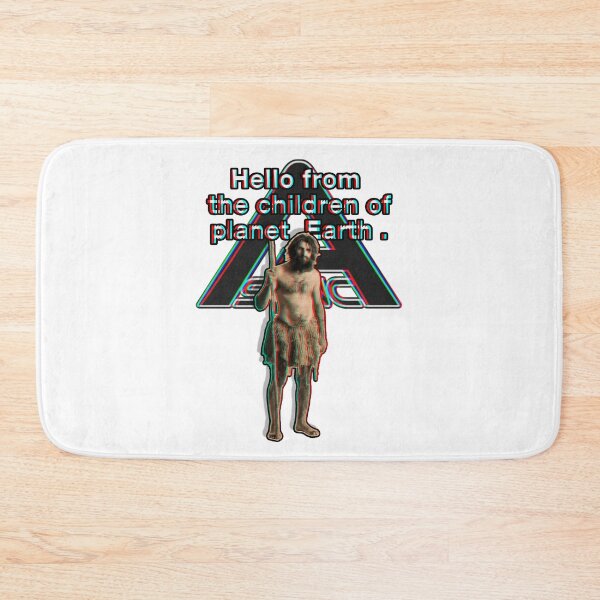 Item preview, ASYNC CAVEMAN CARDBOARD CUTOUT LOGO GREETING GLITCH (BACKROOMS LIVE ACTION HORROR MOVIE) designed and sold by Python Designs .