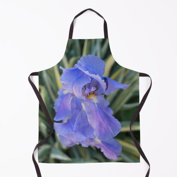 Item preview, Cool Amethyst Color Iris Among Interesting Foliage designed and sold by Georgia Mizuleva.