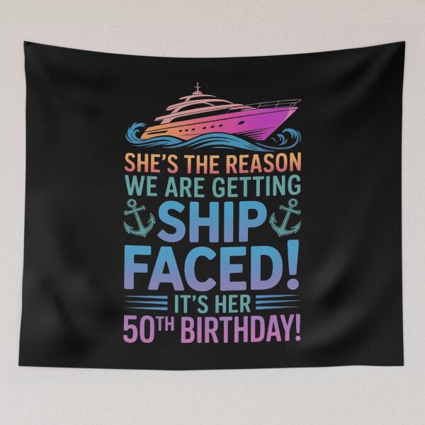 Artikelvorschau, Der Grund, warum wir uns so verhalten: Es ist mein 50. Geburtstag entworfen und verkauft von sailorjessiArt.
