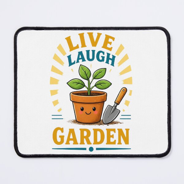 Item preview, Live Laugh Garden – Plant Lover Design designed and sold by Icareis-Studios.