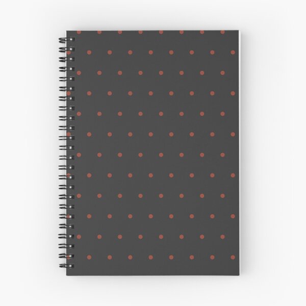 Item preview, Charcoal and Rust micro dots designed and sold by pattern-archive.