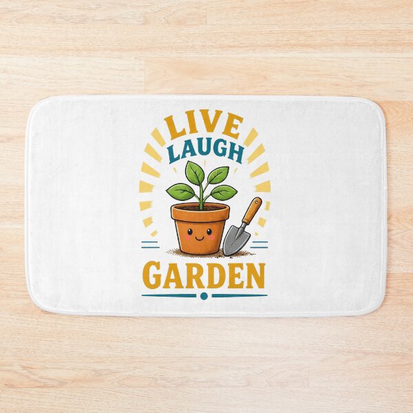 Item preview, Live Laugh Garden – Plant Lover Design designed and sold by Icareis-Studios.