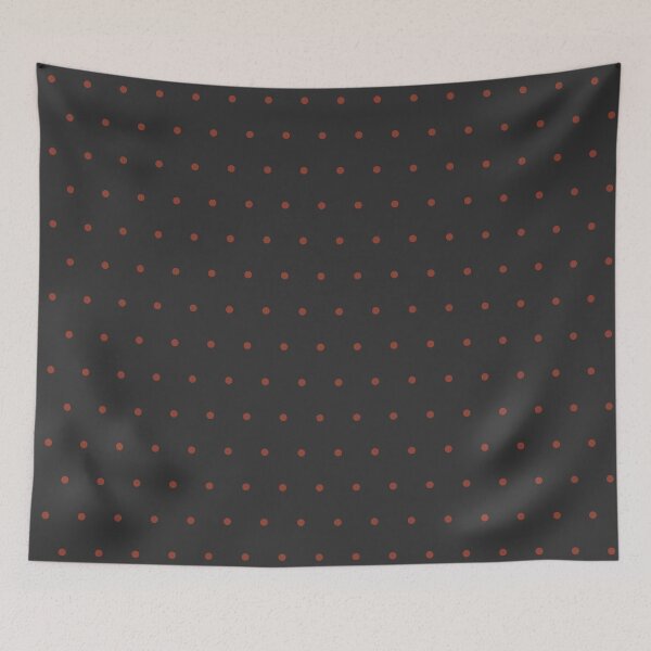 Item preview, Charcoal and Rust micro dots designed and sold by pattern-archive.