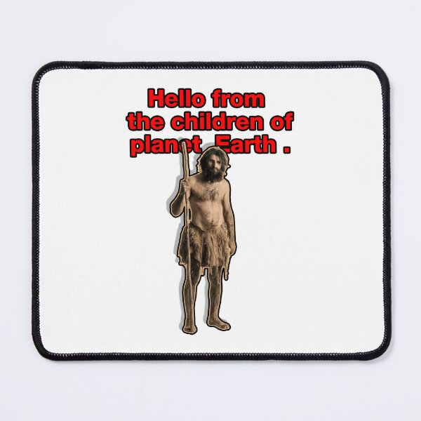 Item preview, ASYNC CAVEMAN CARDBOARD CUTOUT GREETING RED ( BACKROOMS LIVE ACTION HORROR MOVIE) designed and sold by Python Designs .
