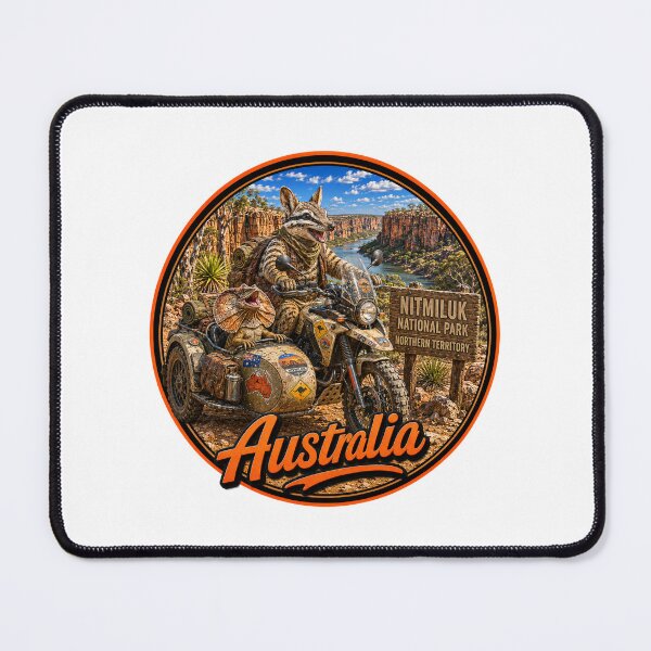 Item preview, Sidecar Adventures Down Under designed and sold by Holiday-Hunter.