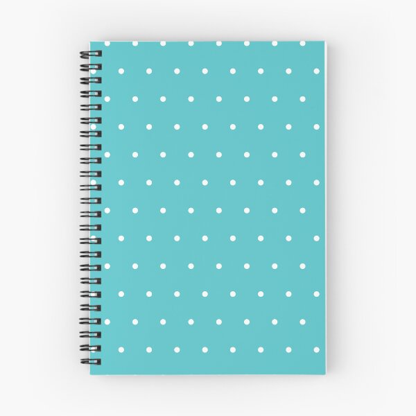 Item preview, Aqua and White micro dots designed and sold by pattern-archive.