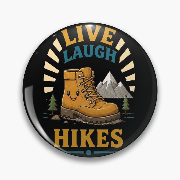 Item preview, Live Laugh Hikes – Outdoor Adventure Design designed and sold by Icareis-Studios.