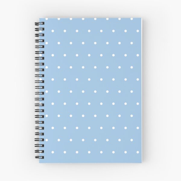 Item preview, Baby Blue and White micro dots designed and sold by pattern-archive.