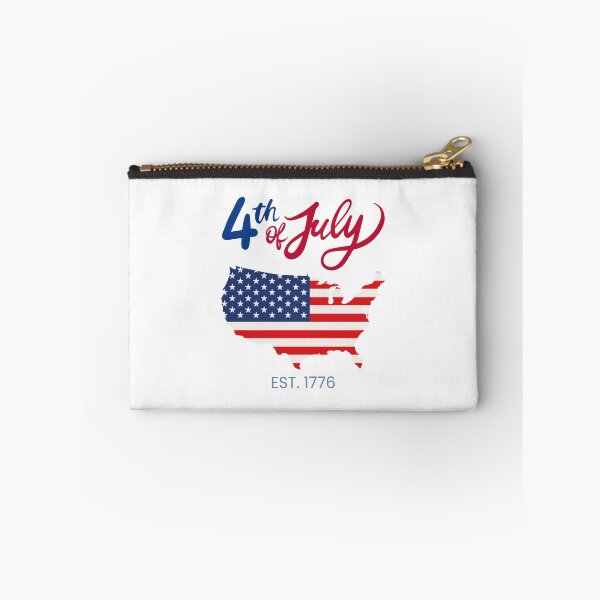 Item preview, 4th of July Patriotic USA Map Design – American Flag Independence Day Graphic, EST. 1776 designed and sold by OmCollections.