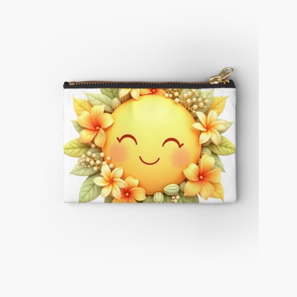 Item preview, Happy Kawaii Sunshine Floral Illustration designed and sold by Luna-Flow.