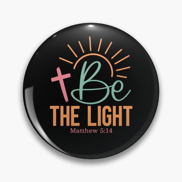 Item preview, Be The Light Matthew 5 14 designed and sold by Worlddoodlex.