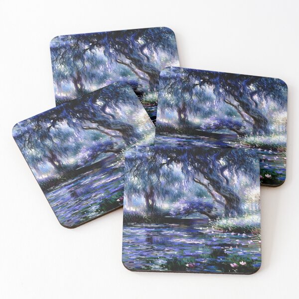 Item preview, Water Lilies: Reflection of a Weeping Willow designed and sold by artdesignsnow.