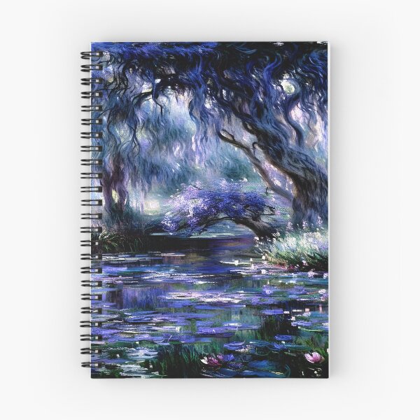 Item preview, Water Lilies: Reflection of a Weeping Willow designed and sold by artdesignsnow.