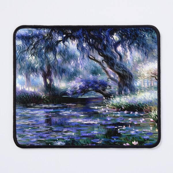 Item preview, Water Lilies: Reflection of a Weeping Willow designed and sold by artdesignsnow.