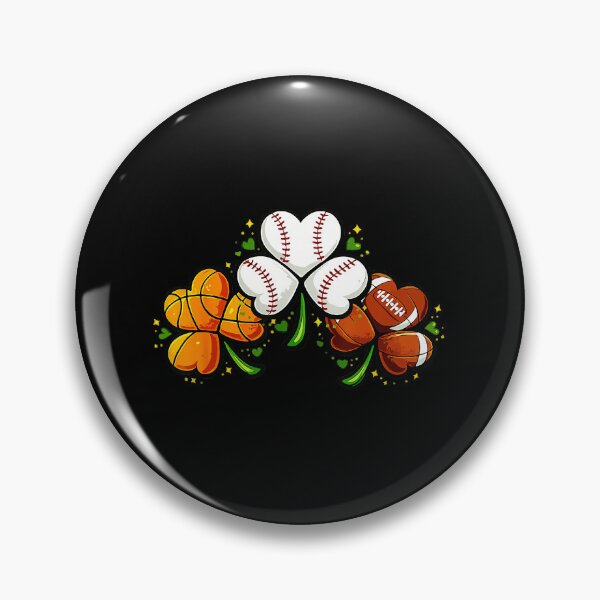 Item preview, Shamrock Sports Ball Clover Funny St Patrick's Day designed and sold by allistermariam.