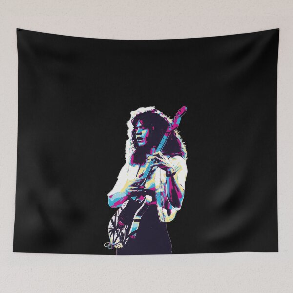 Item preview, Eddie Van Hallen Las leyendas nunca mueren #7861 designed and sold by lukas-lei-art.