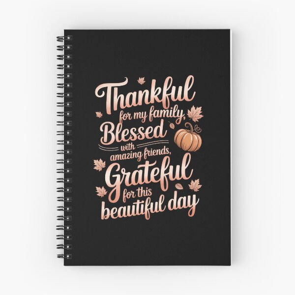 Item preview, Thankful Blessed Grateful Thanksgiving Family designed and sold by sailorjessiArt.