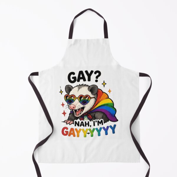 Item preview, Gay? Nah, I'm Gayyyyy Possum Pride designed and sold by Pixanova.