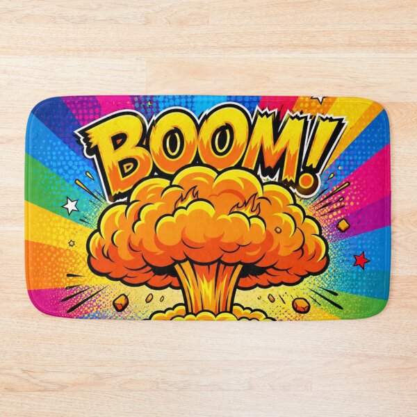 Item preview, Retro Comic Explosion Mushroom Cloud designed and sold by Pure Craft.