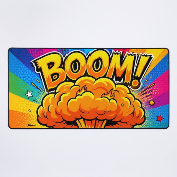 Item preview, Retro Comic Explosion Mushroom Cloud designed and sold by Rohan132.